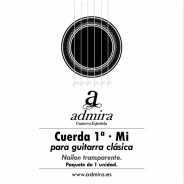 Cuerda guitarra 1ª mi admira clásica