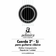 Cuerda guitarra 2ª si admira clásica