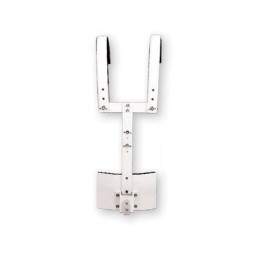 Arnés/soporte caja aluminio blanco db0032