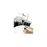 Batería mapex tornado negra con platos