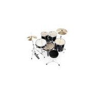 Batería mapex tornado negra con platos