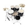 Batería mapex tornado negra con platos