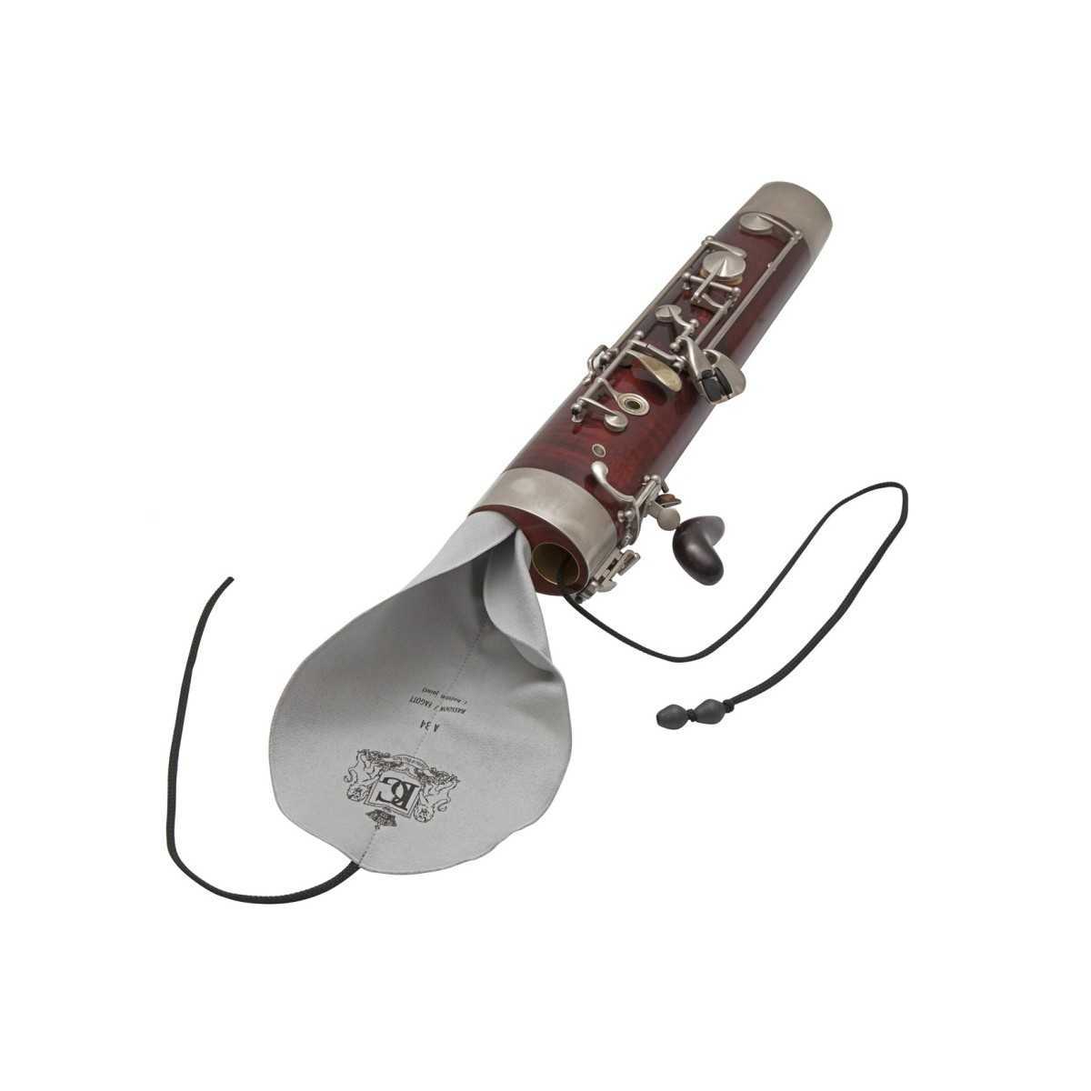 Cleaning swab with microfiber head bg a34