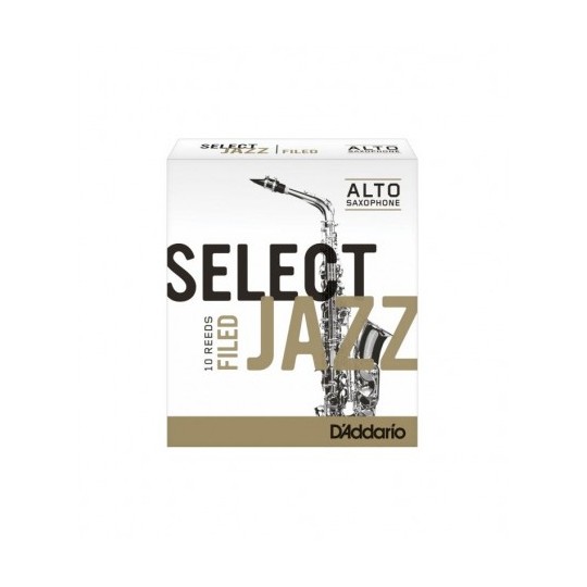 Caña saxo alto d'addario select jazz 3 soft filed organic (caja 10 u.)