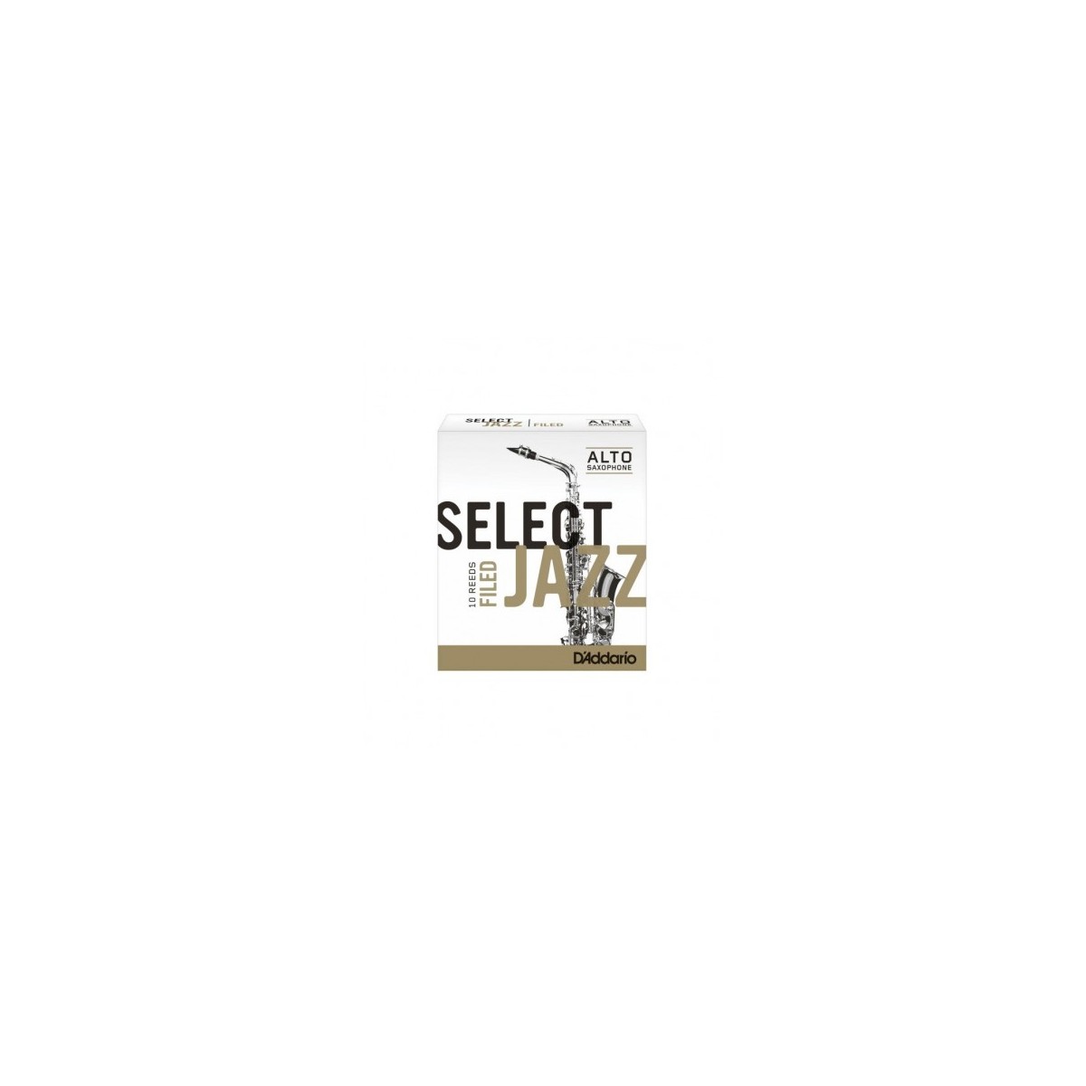 Caña saxo alto d'addario select jazz 3 soft filed organic (caja 10 u.)