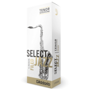 Caña saxo tenor d'addario select jazz 3 soft filed organic (caja 5 u.)