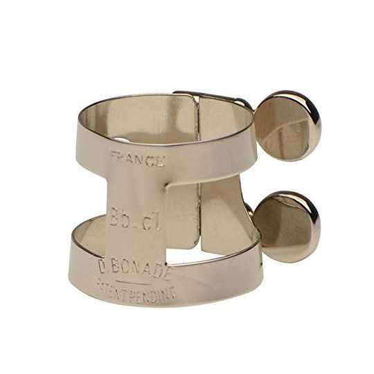Clarinete ligature Bonade inverted silver