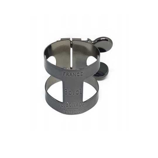 Clarinete ligature Bonade inverted black black nickel