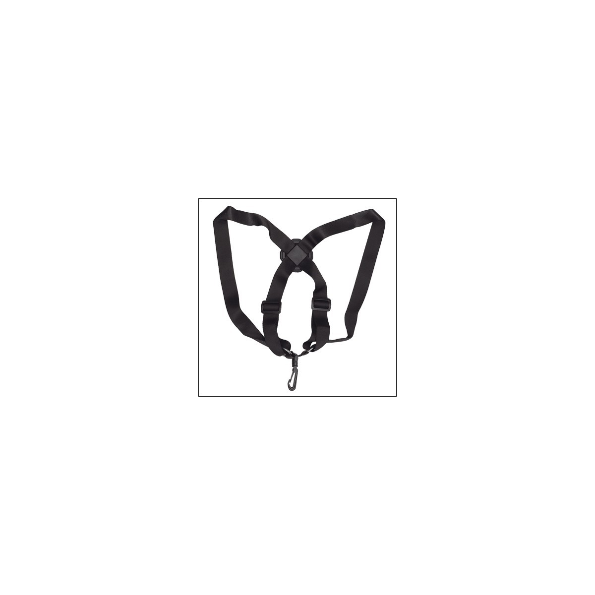 Adult sax harness Ortolá plastic carabiner
