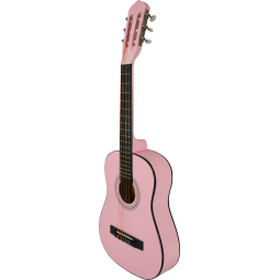 Guitarra clásica rocio 1/2 rosa cadete