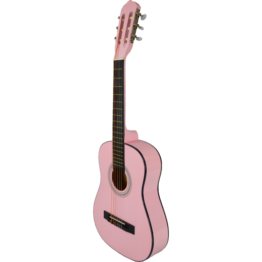 Guitarra clásica rocio 1/2 rosa cadete