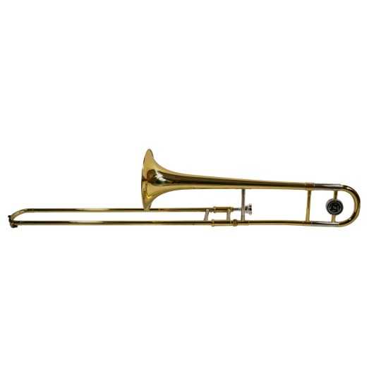 Taylor Collins Bb trombone with narrow leadpipe, including case and mouthpiece.