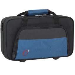 Rectangular blue clarinet case Ortolá 8410