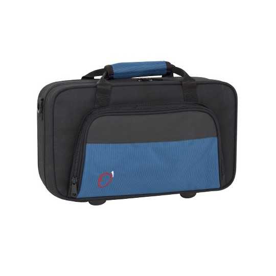 Rectangular blue clarinet case Ortolá 8410