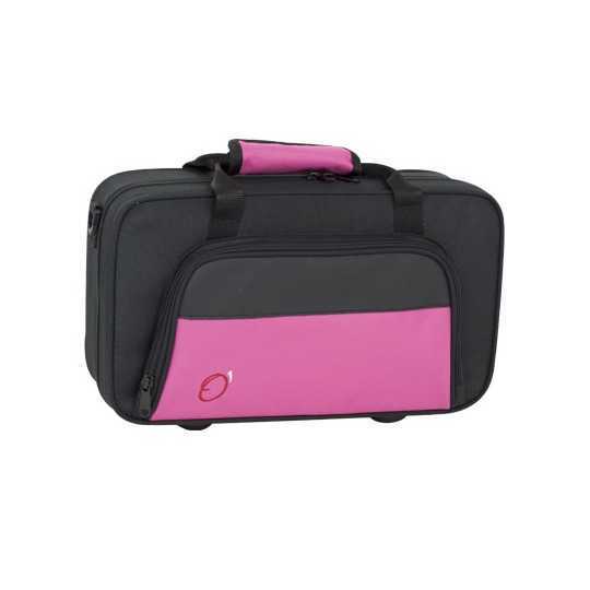 Rectangular clarinet case Ortolá pink 8410