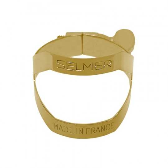 Alto saxophone clamp Selmer varnished gold brass