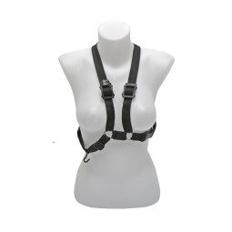 Crossed bassoon harness for women BG b11