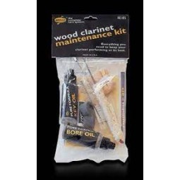 Herco HE106 clarinet cleaning maintenance kit.