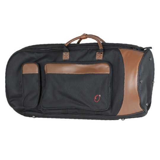 Baritone case Ortolá brand: 70.5cm long bell 34cm with brown details
