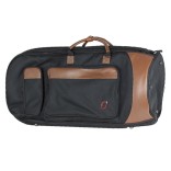 Baritone case Ortolá brand: 70.5cm long bell 34cm with brown details