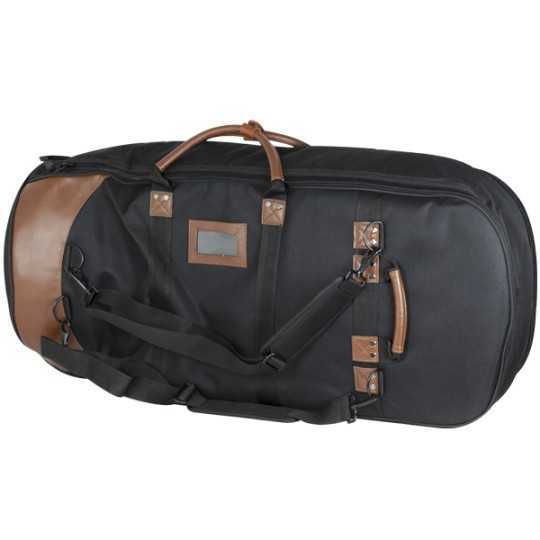Baritone case Ortolá brand: 70.5cm long bell 34cm with brown details
