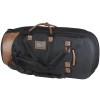 Baritone case Ortolá brand: 70.5cm long bell 34cm with brown details