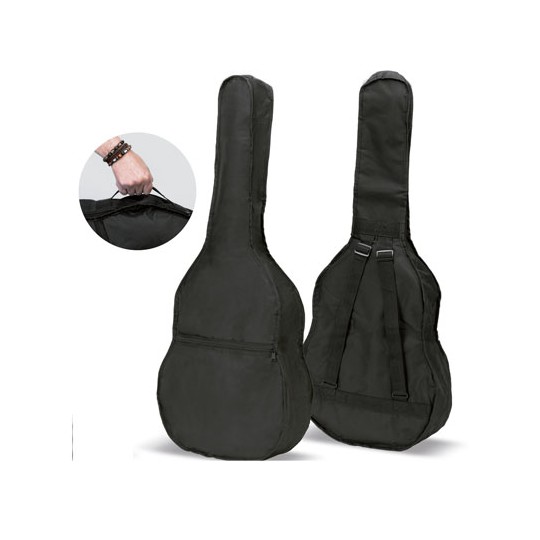 Funda guitarra clásica 3/4 10mm negra ortolá caja