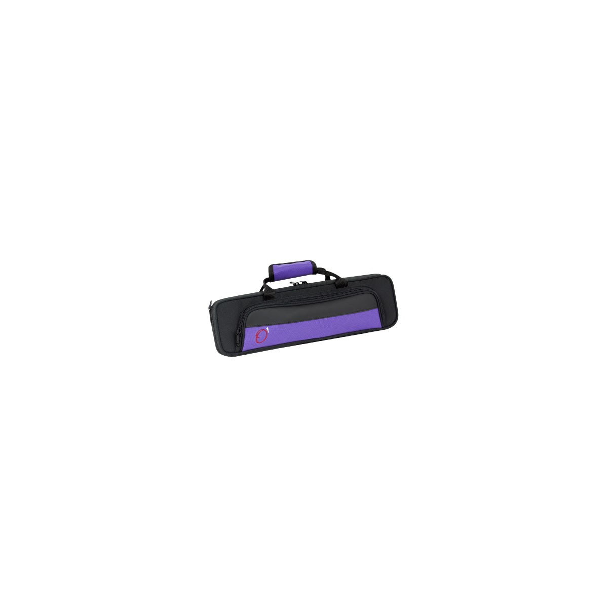 Purple transverse flute case
