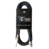 Cable jack/xlr hembra 6m micro tgi