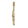 Golden flute headjoint Golden flute headjoint