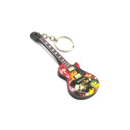 Llavero guitarra bob marley (madera)