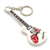 Keychain guitar rolling stones - tribute (wood)