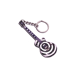 Llavero guitarra black label society - zakk wylde (madera)