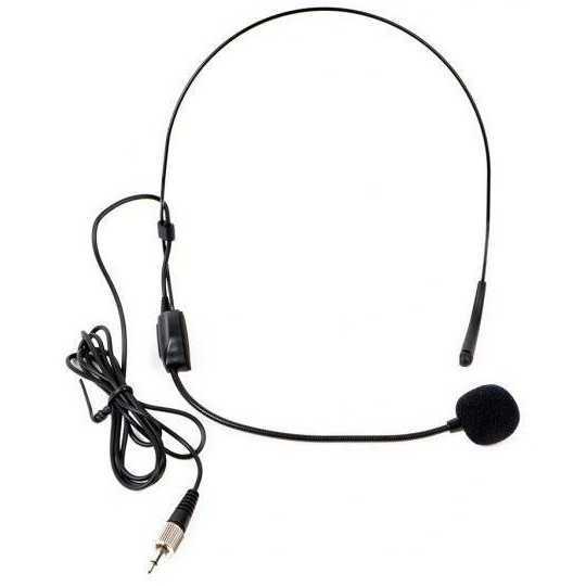 Black head microphone ek