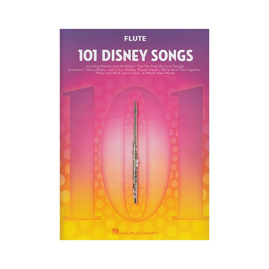 101 disney songs para flauta