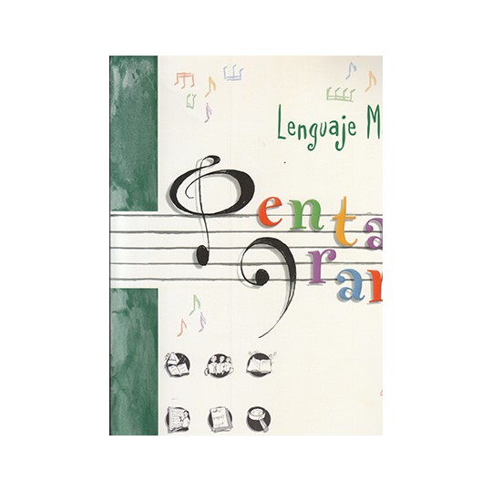 Pentagrama lenguaje musical grado medio 2 + cd - custodio de alba, josep