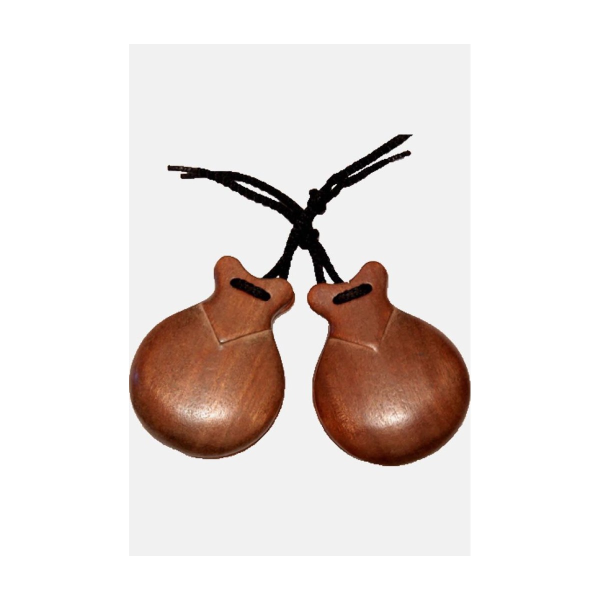 Castañuelas semiprofesional pulida caoba jale nº6