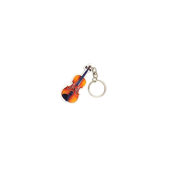 Violin keychain