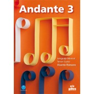 Andante lenguaje musical e. elementales 3 + cd - roncero, vicente