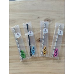 Gift pack: musical pencil + treble clef eraser