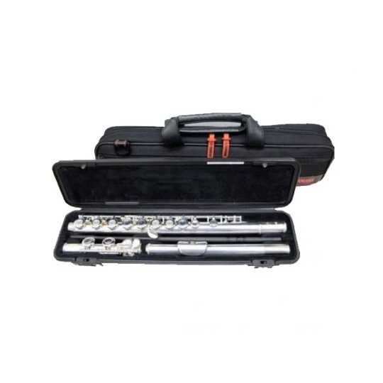 Yamaha YFL-282 flute with aligned keys.