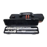 Yamaha YFL-282 flute with aligned keys.