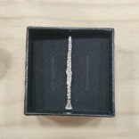 Silver clarinet pin + box