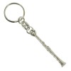 Silver clarinet keychain Silver clarinet keychain