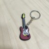 Flexible guitar keychain