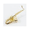 Pin saxo 3d dorado con estuche