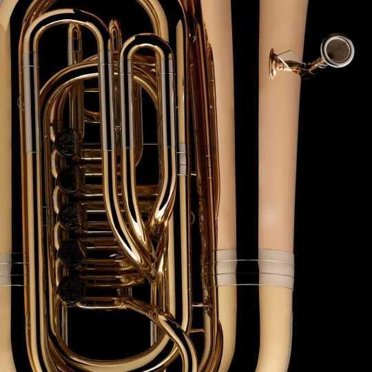 Tuba en Do Wessex Anton lacada 5 cilindros TC491