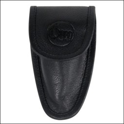 Tuba mouthpiece leather velcro cover