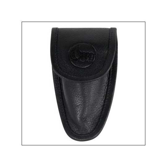 Tuba mouthpiece leather velcro cover