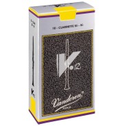 Paquete cañas clarinete v12 2 vandoren (10 unidades)